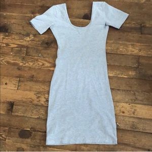 American Apparel scoop neck w/low back dress
